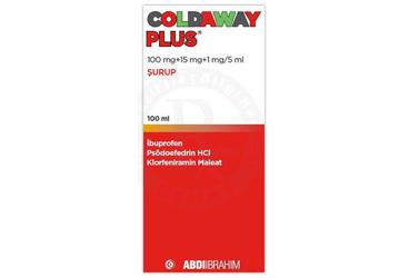 COLDAWAY şurup 100 ml kutu görseli