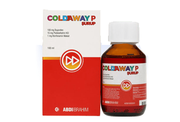COLDAWAY PLUS şurup 100 ml kutu görseli