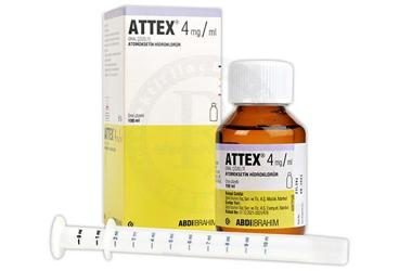 ATTEX 4 mg/ml oral çözelti (100 ml) kutu görseli
