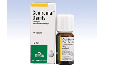CONTRAMAL 100 mg 10 ml damla kutu görseli
