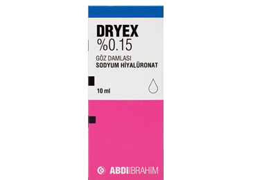 DRYEX %0.15 göz damlası kutu görseli