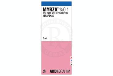 MYRZA % 0.1 göz damlası süspansiyon (5 ml) kutu görseli