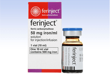 FERINJECT 500 mg 10 ml 1 flakon kutu görseli