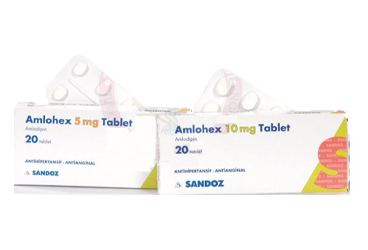 AMLOHEX 5 mg 30 tablet kutu görseli