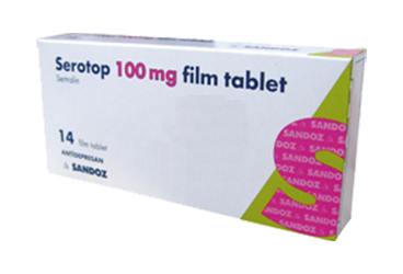 SEROTOP 100 mg 14 film tablet kutu görseli