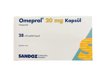 OMEPROL 20 mg 28 mikropellet kapsül kutu görseli