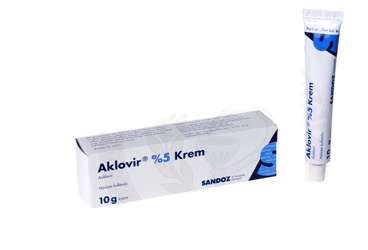 AKLOVIR %5 10 gr krem kutu görseli
