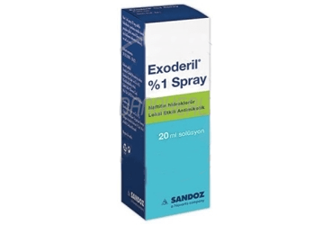 EXODERIL % 1 sprey kutu görseli