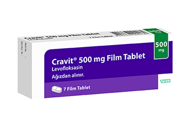 CRAVIT 500 mg 7 film tablet kutu görseli
