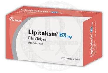 LIPITAKSIN 20 mg 90 film tablet kutu görseli