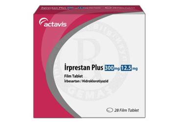 IRPRESTAN PLUS 300 mg/12.5 mg 28 film tablet kutu görseli