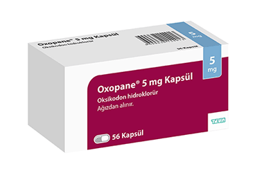 OXOPANE 5 mg 56 kapsül kutu görseli