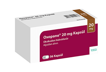 OXOPANE 20 mg 56 kapsül kutu görseli