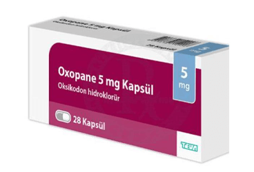 OXOPANE 5 mg 28 kapsül kutu görseli
