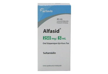 ALFASID 250 mg 40 ml süspansiyon kutu görseli