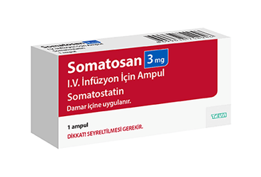 SOMATOSAN 3 mg IV infüzyon için 1 ampül kutu görseli