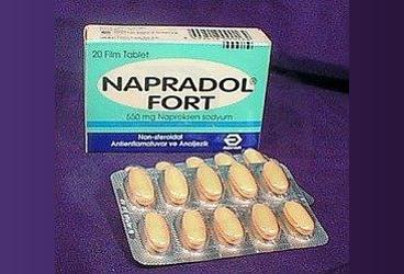 NAPRADOL FORTE 550 mg 20 film tablet kutu görseli
