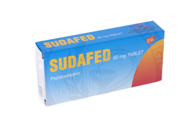 SUDAFED 60 mg 30 tablet kutu görseli