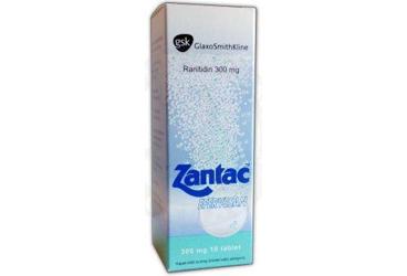 ZANTAC 300 mg 10 eff.tablet kutu görseli