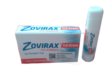 ZOVIRAX %5 krem (2 gr) kutu görseli