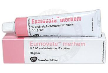 EUMOVATE % 0.05 50 gr merhem kutu görseli
