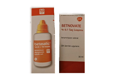 BETNOVATE saç losyonu 30 ml kutu görseli