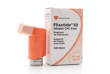 FLIXOTIDE inhaler 50 mcg 120 doz inhaler kutu görseli