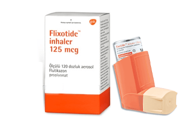 FLIXOTIDE inhaler 125 mcg 120 doz inhaler kutu görseli