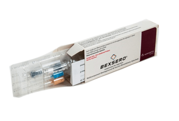 BEXSERO 0.5 ml IM enjeksiyonluk süspansiyon içeren kullanımahazır enjektör kutu görseli