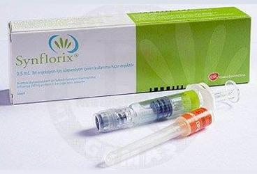SYNFLORIX 0.5 ml enj. için sus.içeren kul.hazır enjektör kutu görseli