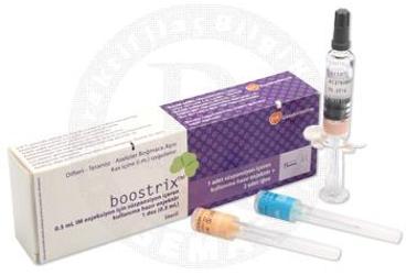 BOOSTRIX 0.5 ml IM enjeksiyon için süspansiyon içeren kullanıma hazır enjektör kutu görseli