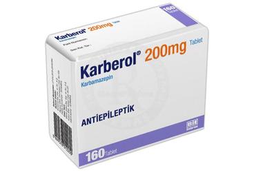 KARBEROL 200 mg 160 tablet kutu görseli