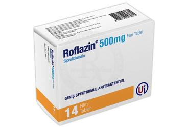 ROFLAZIN 500 mg 14 film tablet kutu görseli