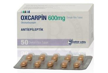 OXCARPIN 600 mg 50 divitab film tablet kutu görseli