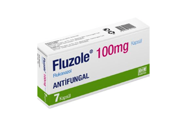 FLUZOLE 100 mg 7 kapsül {Münir} kutu görseli