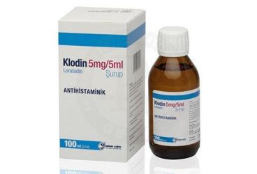 KLODIN 5 ml/5 mg 100 ml şurup kutu görseli