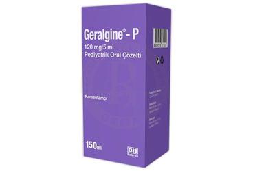 GERALGINE-P 120 mg/5 ml 150 ml kutu görseli