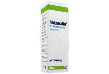 MIKONAFIN %1 30ml dermal sprey kutu görseli