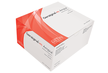 GERALGINE-M 1 gr 2 ml 100 ampül { Münir Şahin } kutu görseli