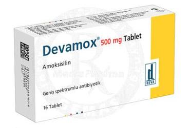 DENTAMAX 500 mg 16 tablet kutu görseli