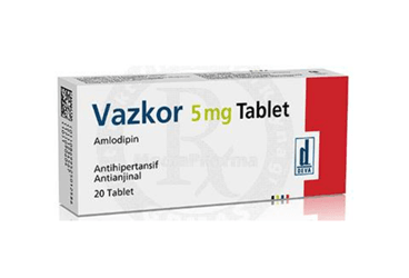 VAZKOR 5 mg 20 tablet kutu görseli