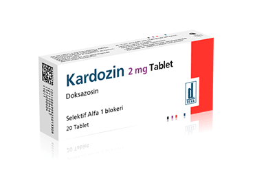 KARDOZIN 2 mg 20 tablet kutu görseli