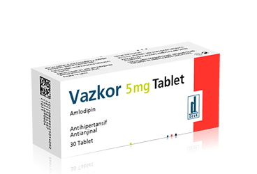 VAZKOR 5 mg 30 tablet kutu görseli