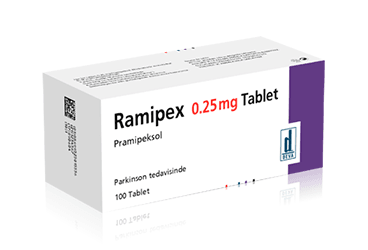 RAMIPEX 0.25 mg 100 tablet kutu görseli