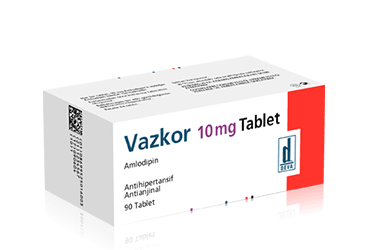 VAZKOR 10 mg 90 tablet kutu görseli