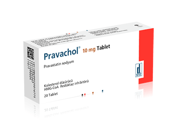 PRAVACHOL 10 mg 20 tablet {Deva} kutu görseli