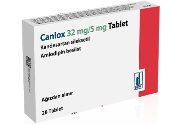 CANLOX 32 mg/5 mg tablet (28 tablet) kutu görseli