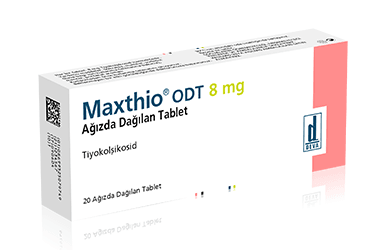 MAXTHIO ODT 8 mg ağızda dağılan 10 tablet kutu görseli