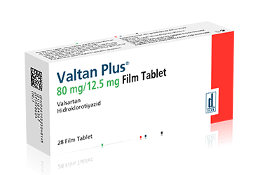 VALTAN PLUS 80/12.5 mg 28 film tablet kutu görseli