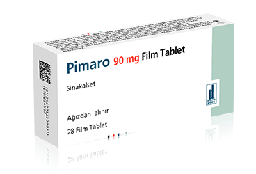 PIMARO 90 mg 28 film kaplı tablet kutu görseli